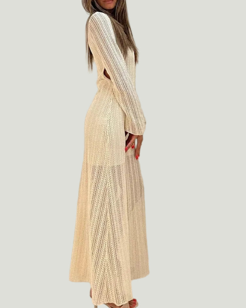 Cut-Out Maxi Dress - styling