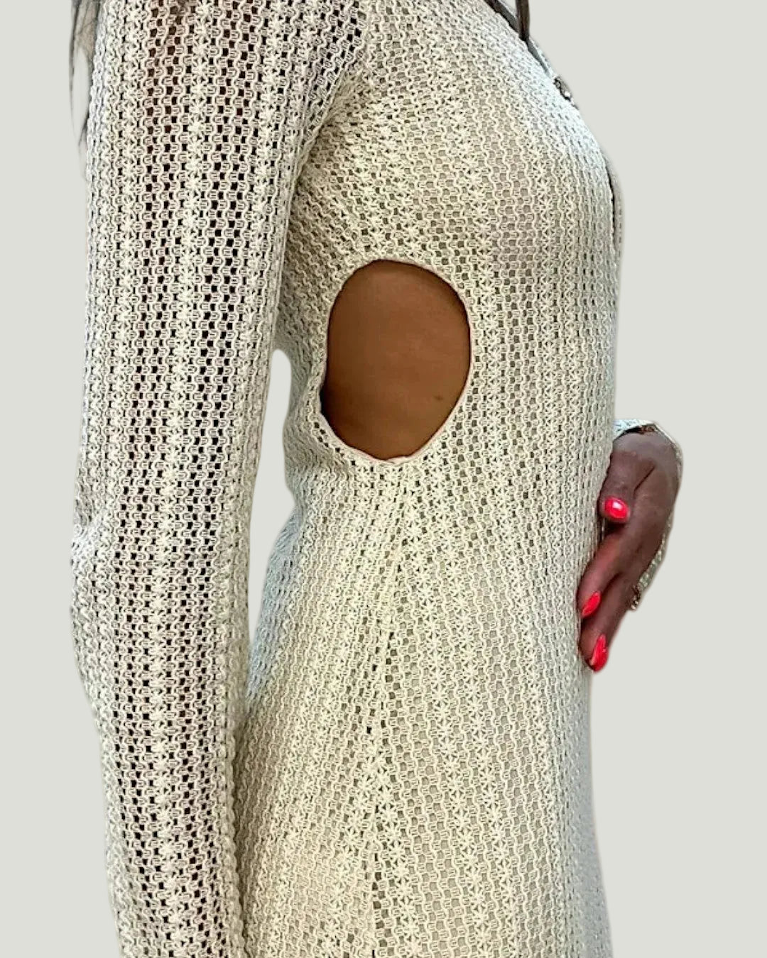 Cut-Out Maxi Dress - detail