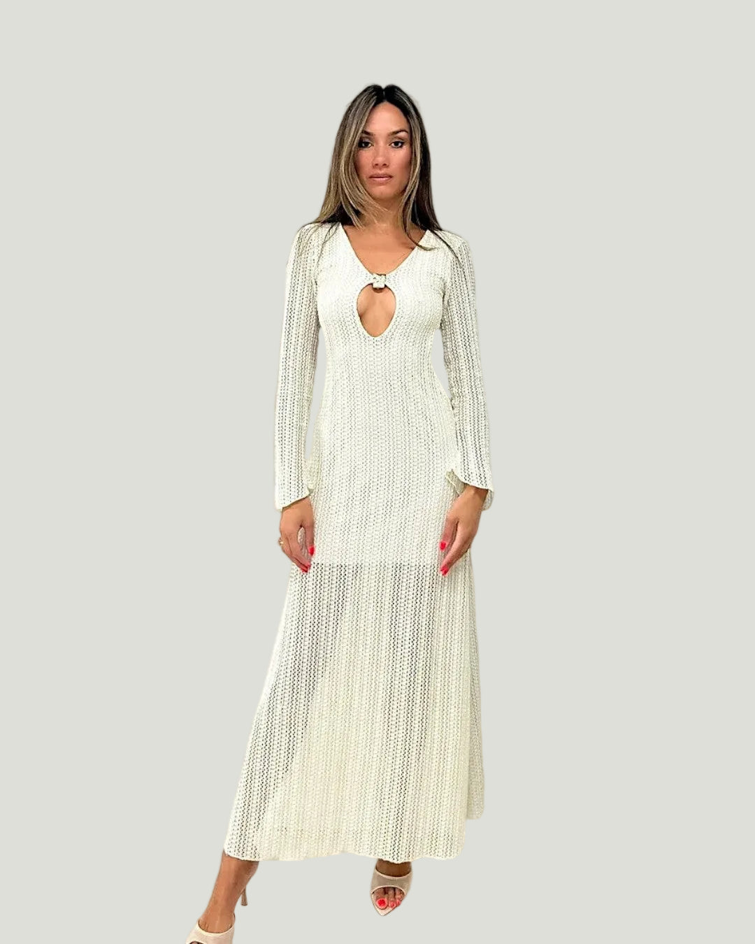 Cut-Out Maxi Dress - detail