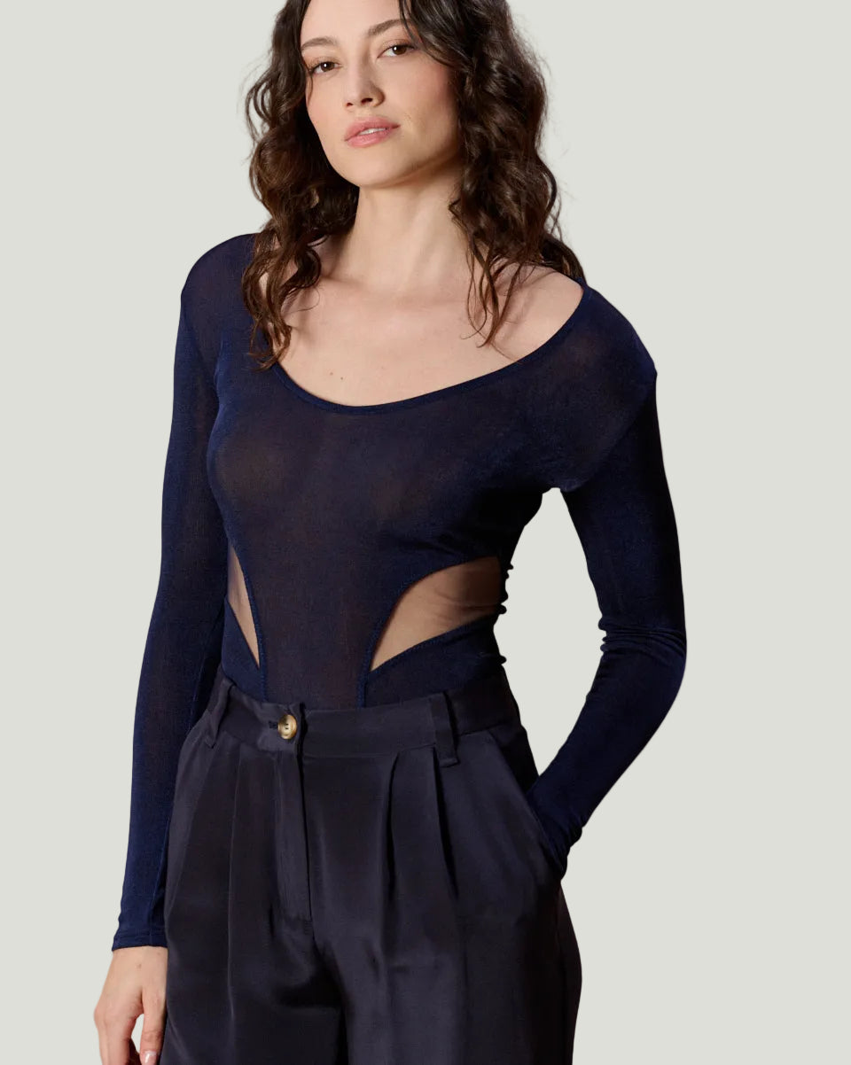 Mademoiselle Ambitious Sailor Body met kantdetails – foto 9